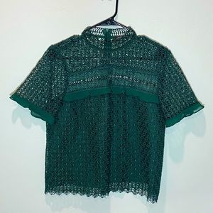 Zara Lace Blouse L